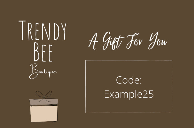 Trendy Bee Boutique Gift Certificate